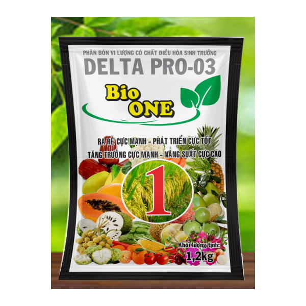 BIO-ONE (DT) GÓI 1,2KG X 20 GÓI 1 THÙNG